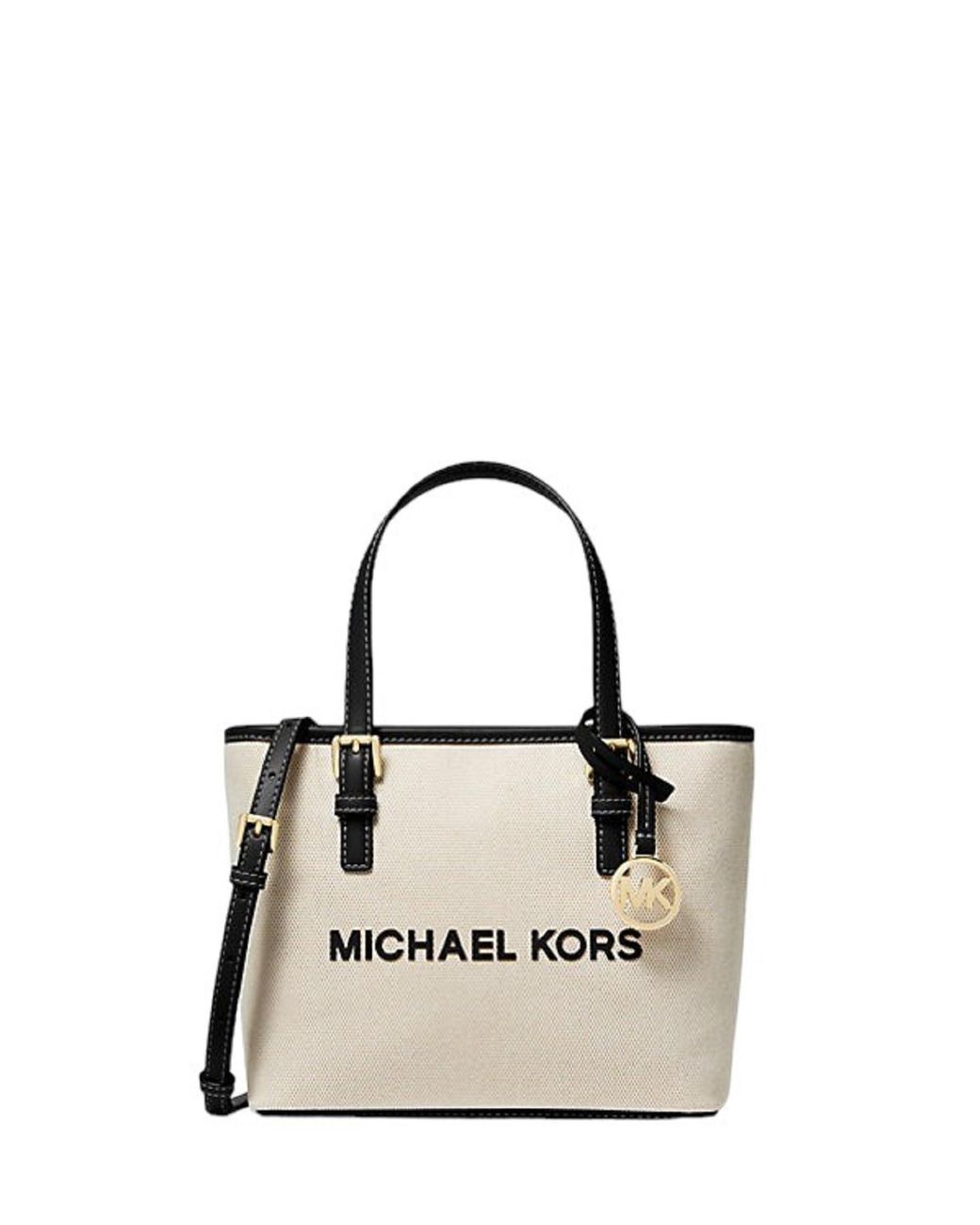Michael kors fabric tote bag sale