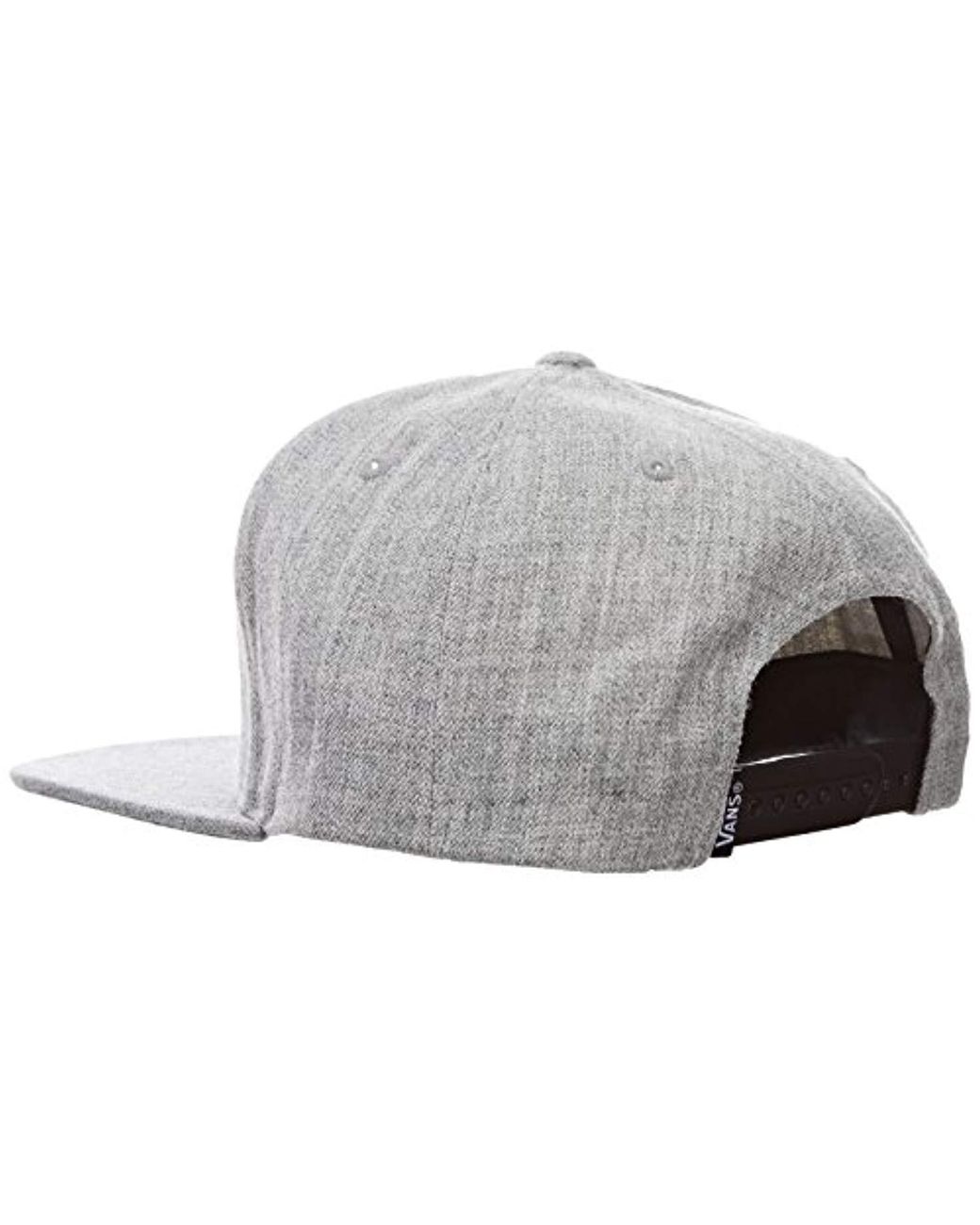 vans snapback hombre blanco