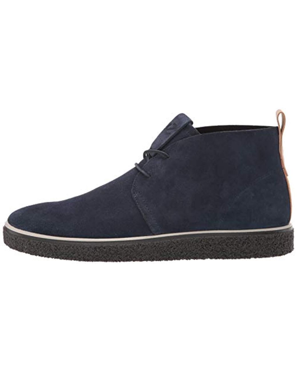 Ecco Crepetray S Desert Boots in Blue for Men Lyst UK