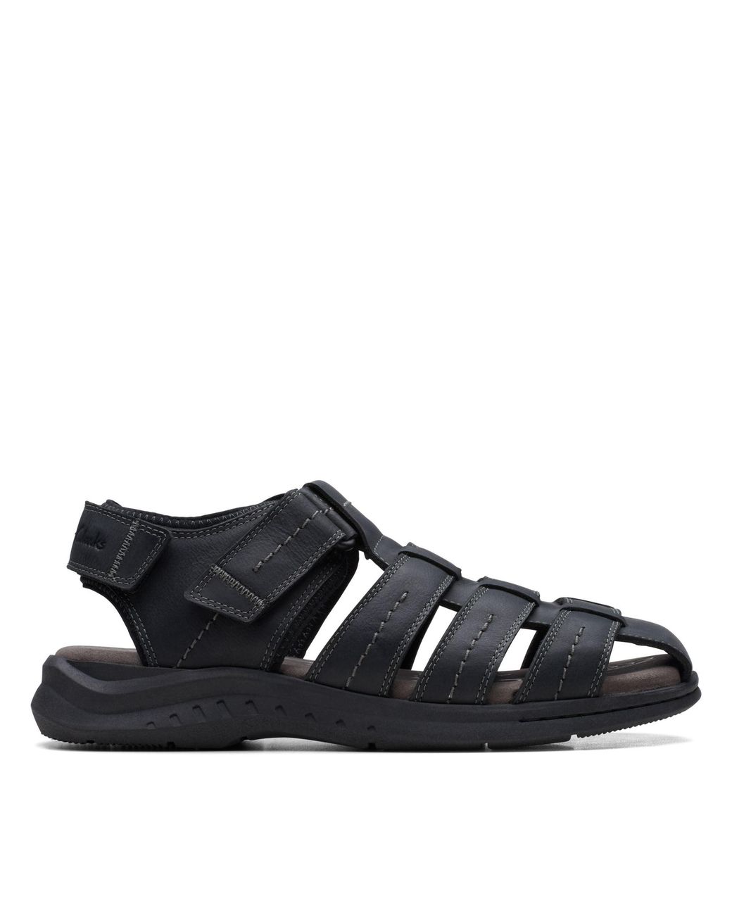 Clarks Walkford Fish in Black for Men Lyst UK