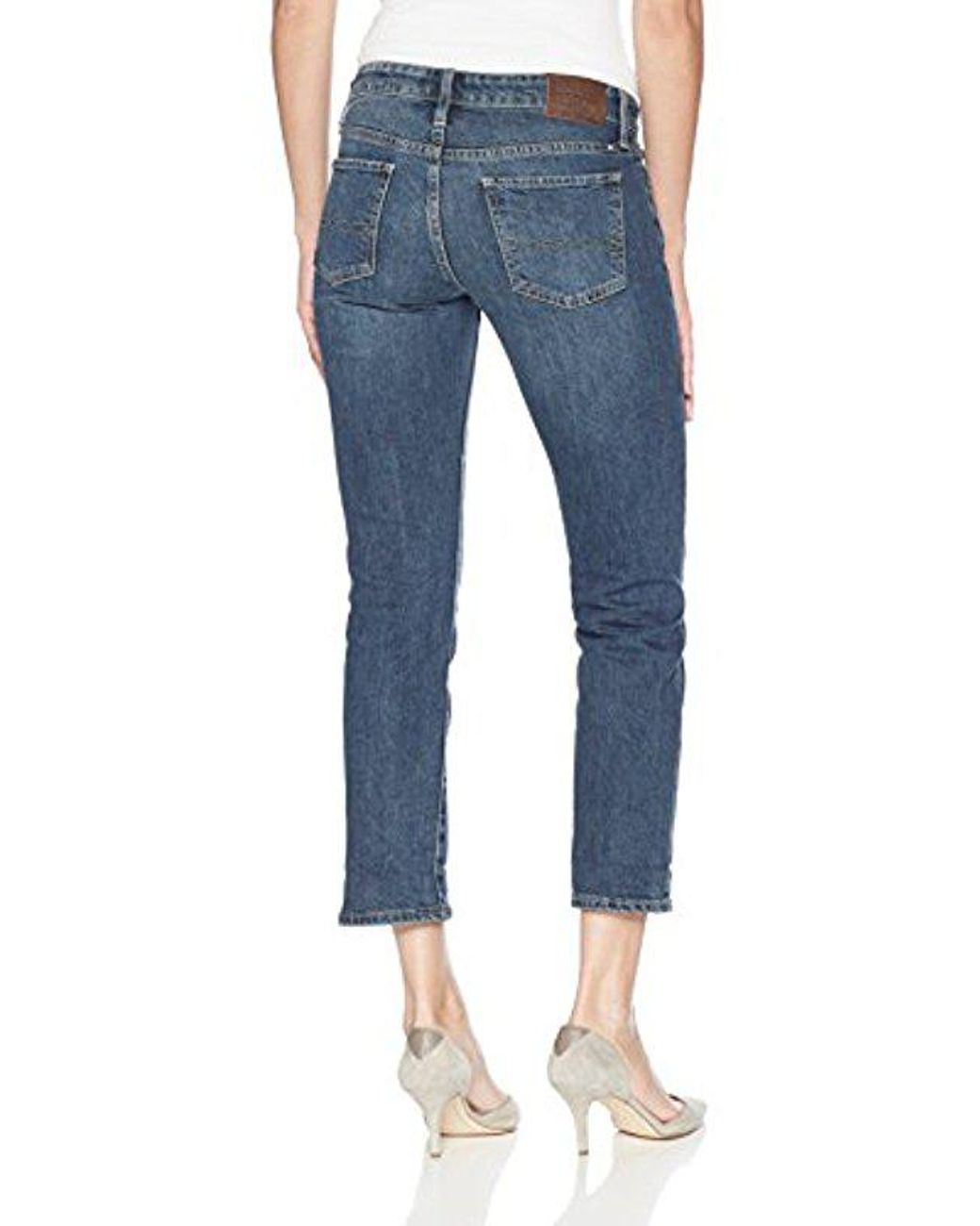 Lucky Brand Mid Rise Sweet Crop Jean In 