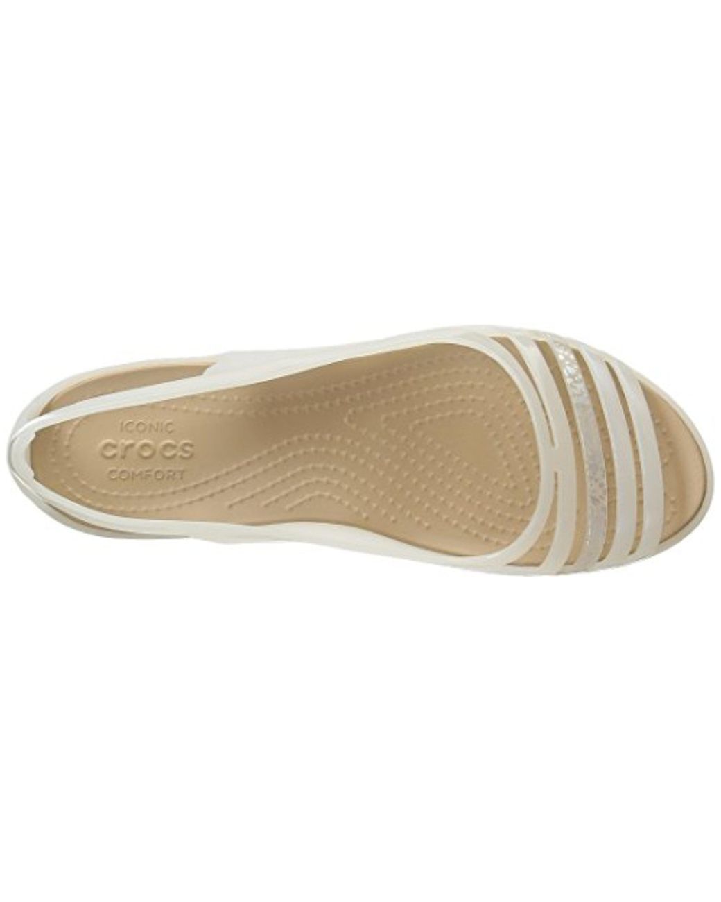 Crocs™ Isabella Huarache Flat Jelly Sandal | Lyst