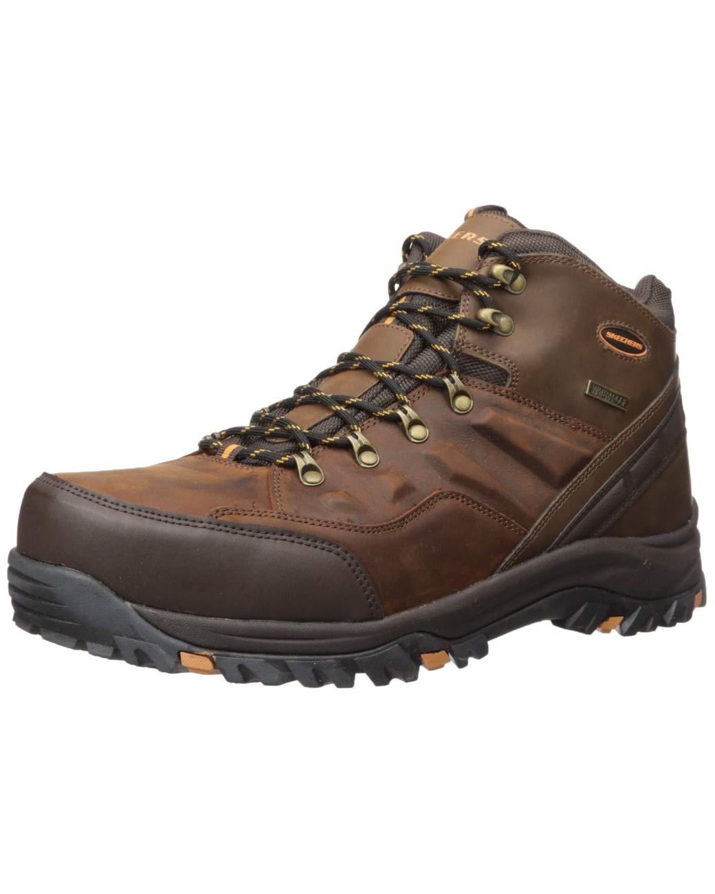 Skechers Relment-traven Waterproof Hiker Hiking Boot in Brown for Men ...