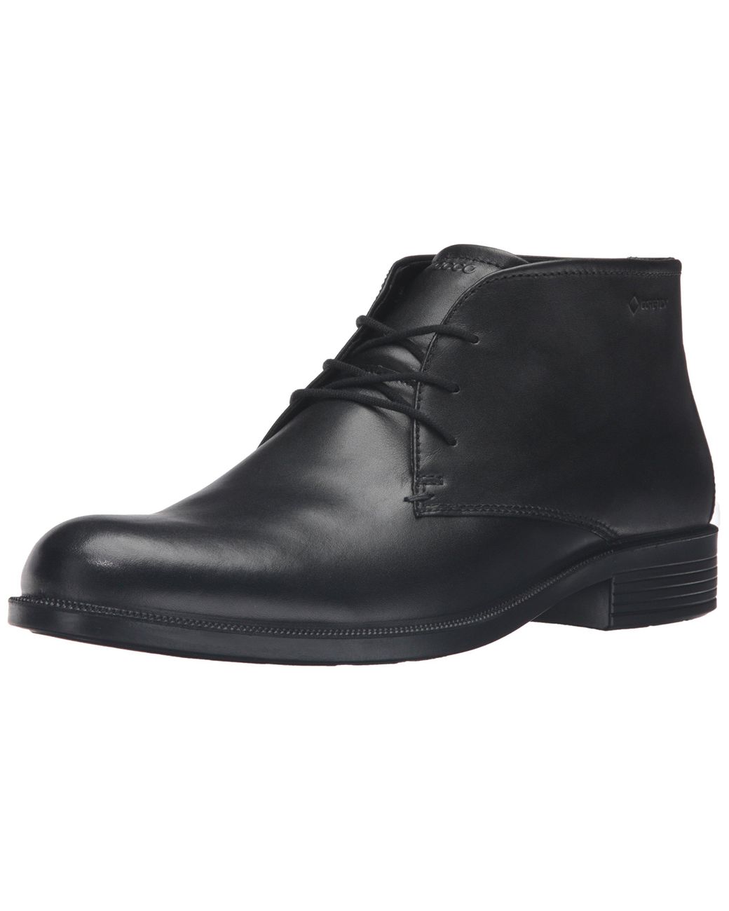 Ecco Leather Harold Gore-tex Boot Ankle in Black for Men - Lyst