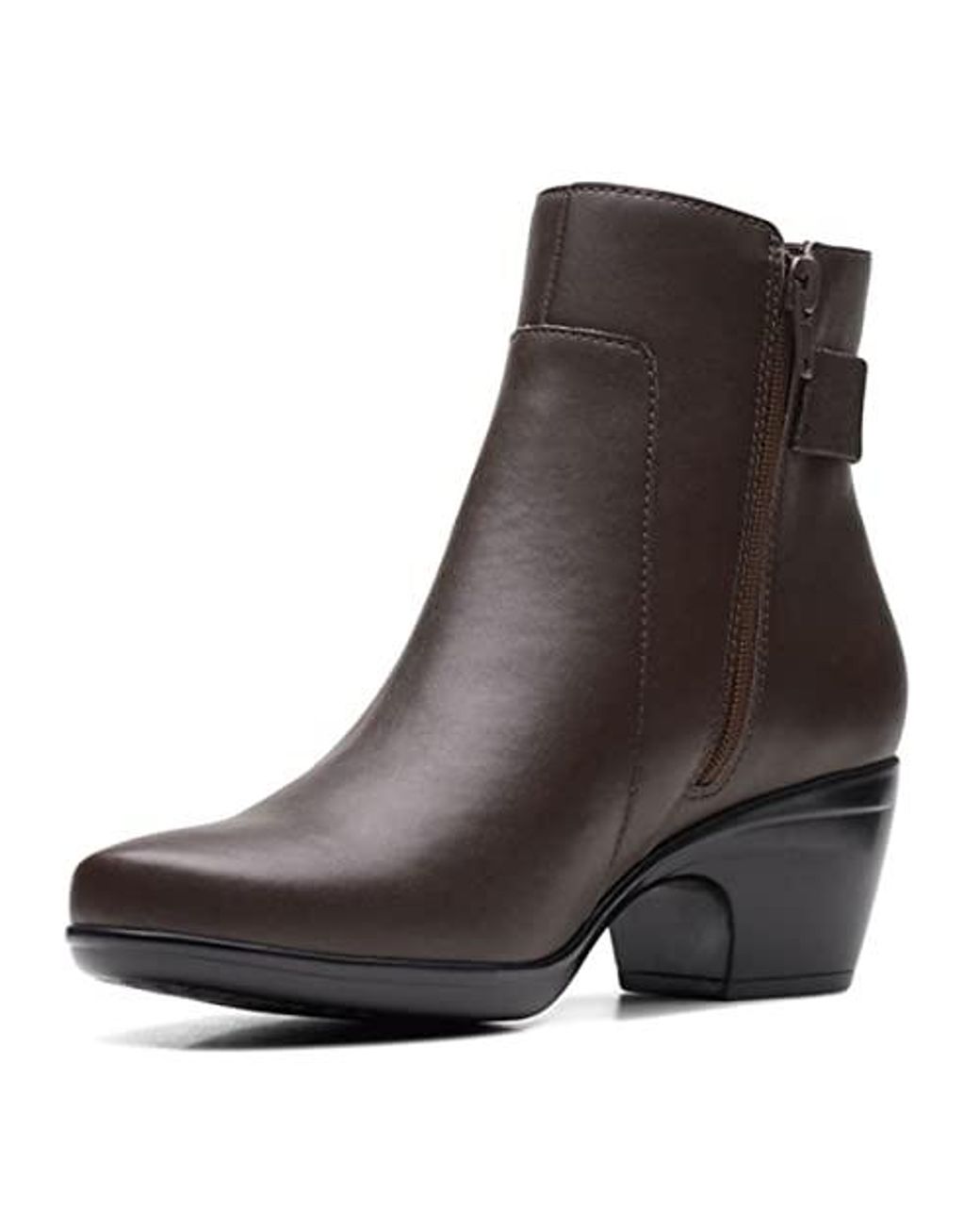 Clarks Emily Holly Ankle Boots in Black | Lyst UK