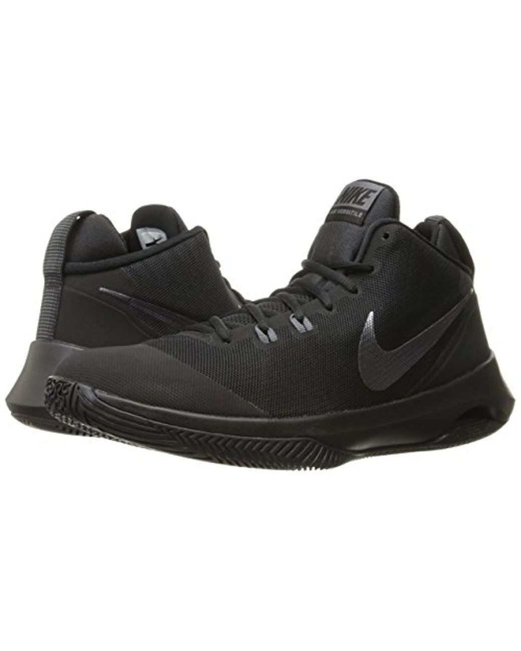 Nike Air Versitile Nubuck Basketball Shoes in Black for Men | Lyst