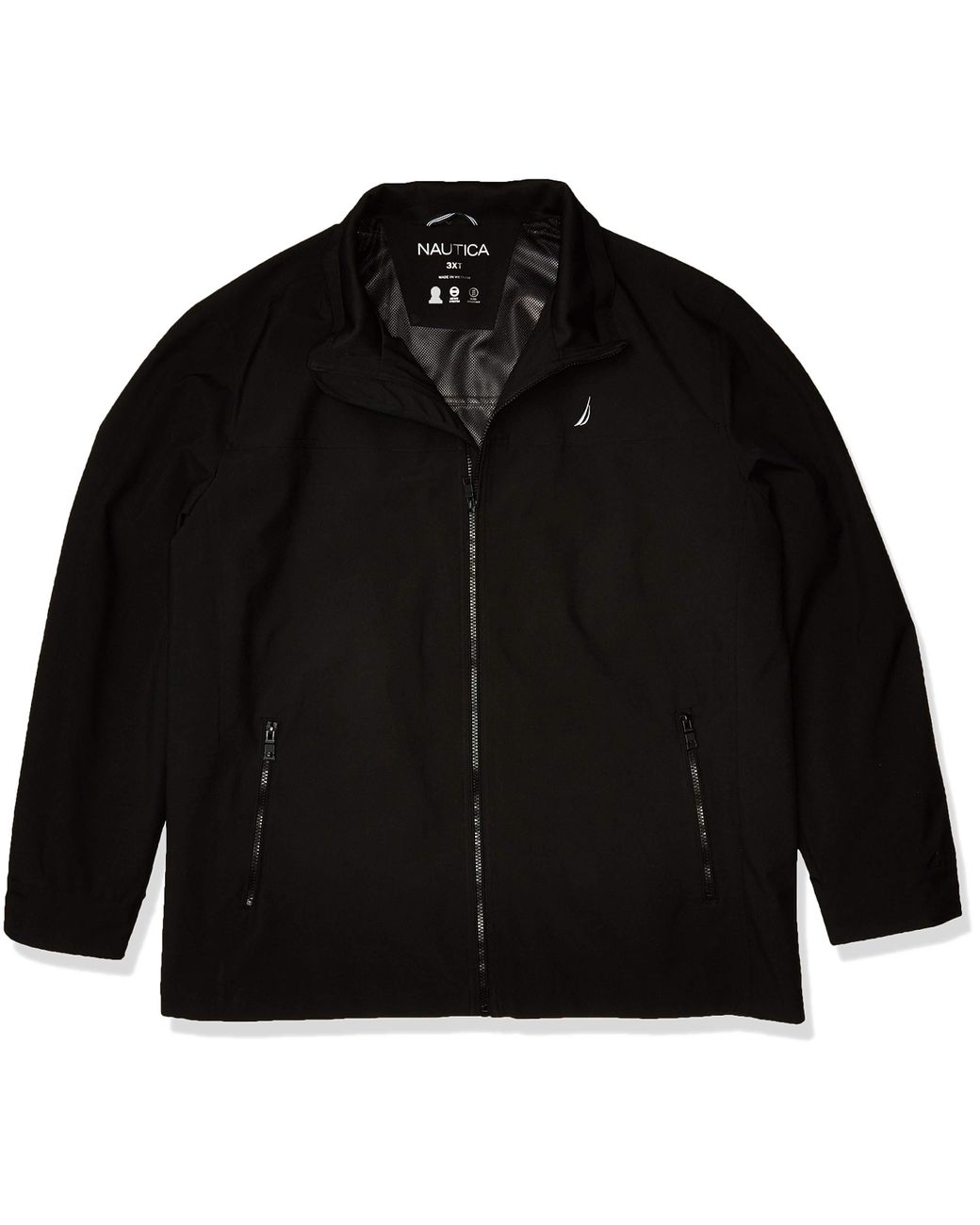 Nautica Lightweight Stretch Golf Jacket in Black for Men Lyst