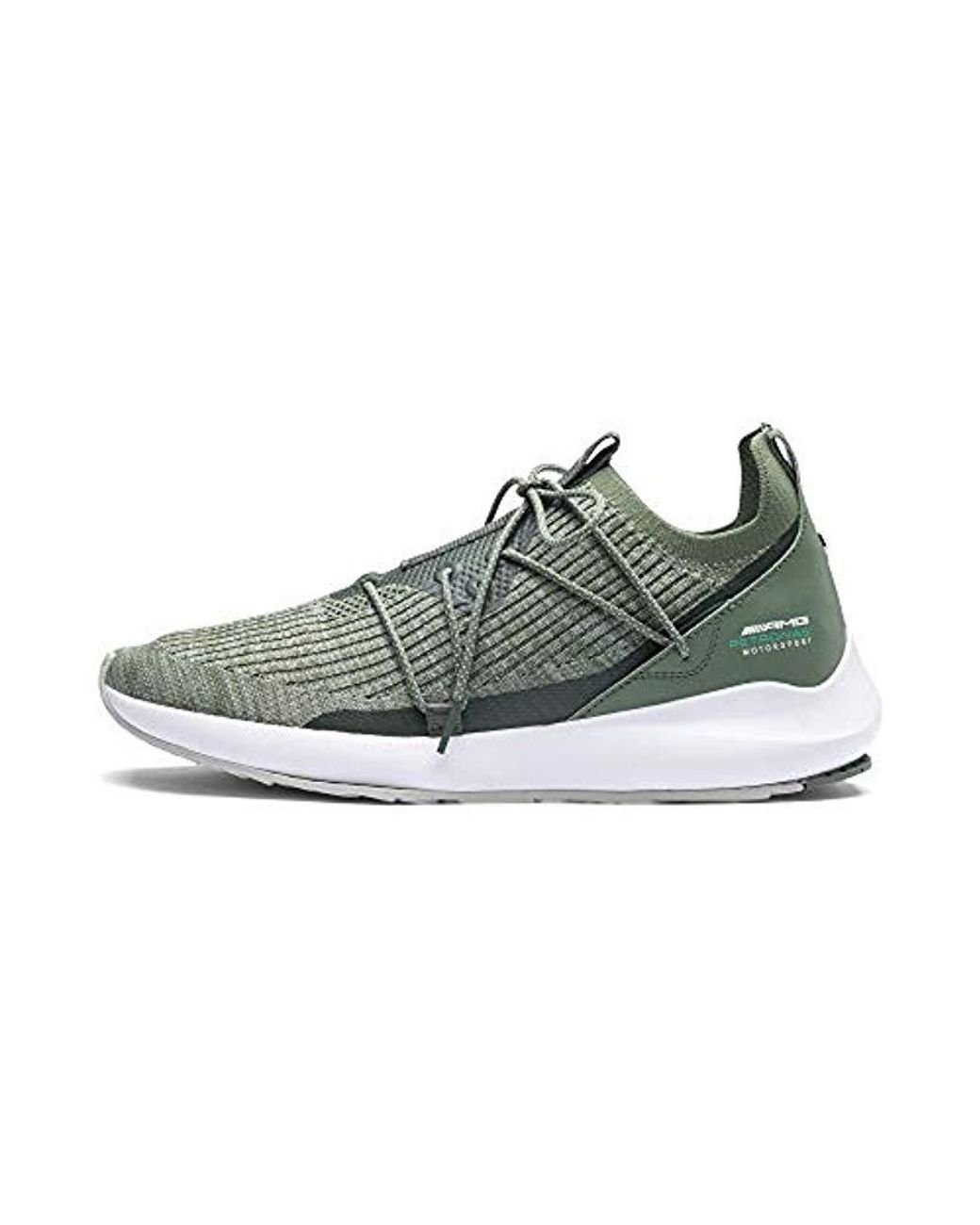 Basket Mercedes AMG Petronas Evo Cat II Sock Lace Lewis Hamilton  LaurelWreath-WHT-M.T Silver 8.5 PUMA pour homme | Lyst