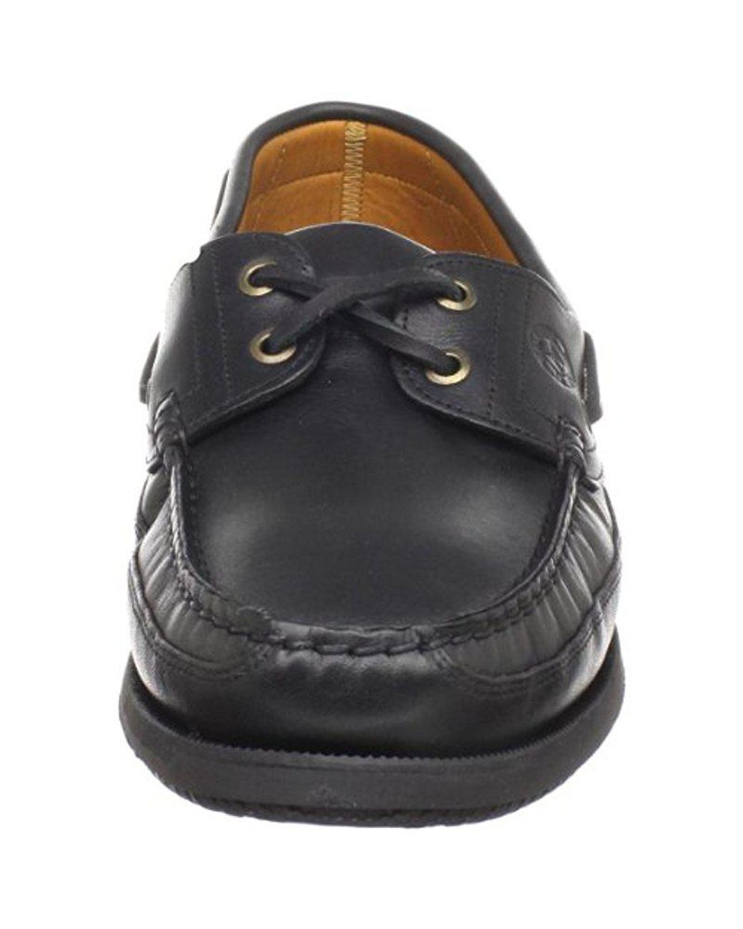 Mephisto Hurrikan Boat Shoe in Black 
