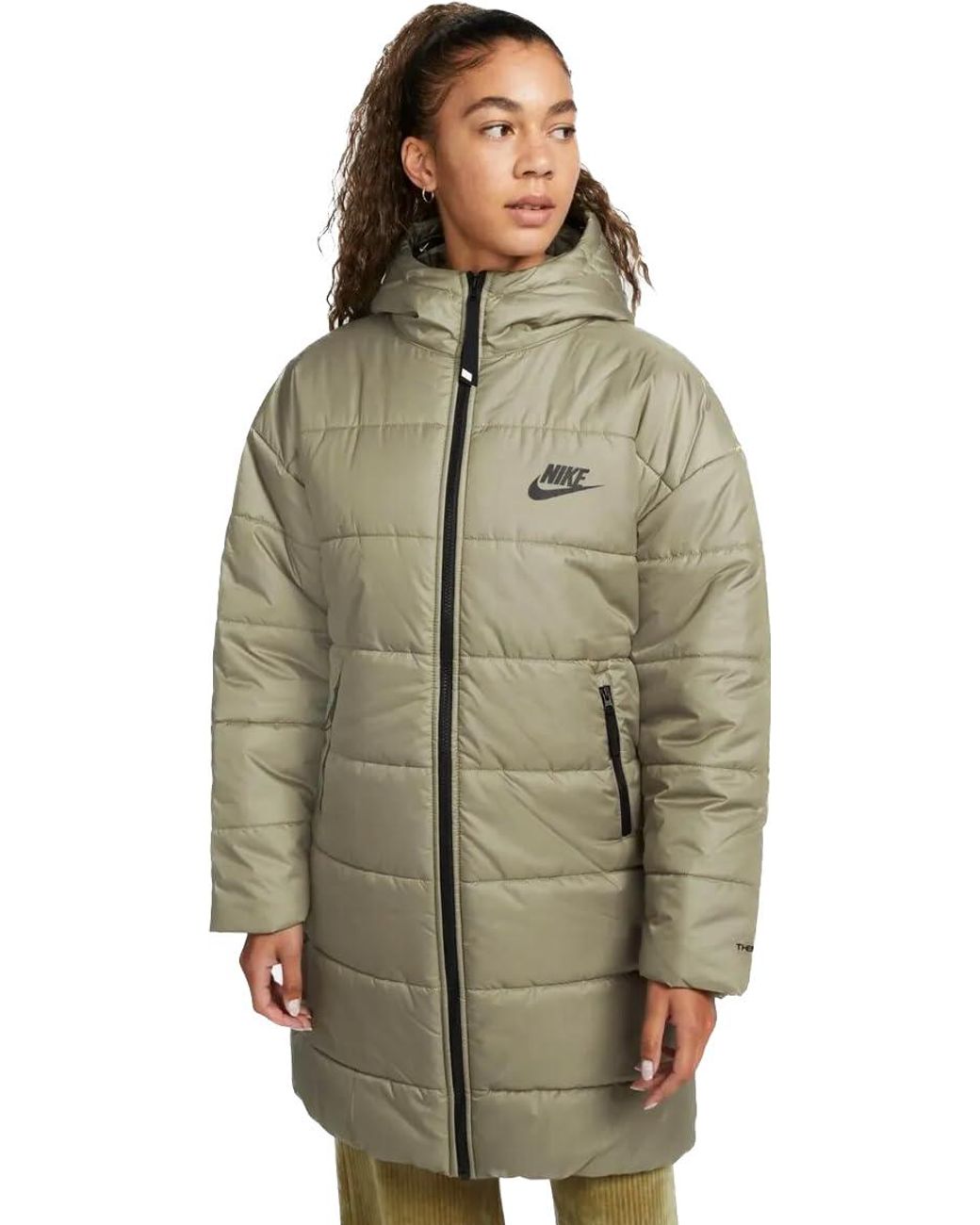 Nike Therma Fit Repel Synthetic Fill Coat Women's Jacket Side Xs in Green |  Lyst UK