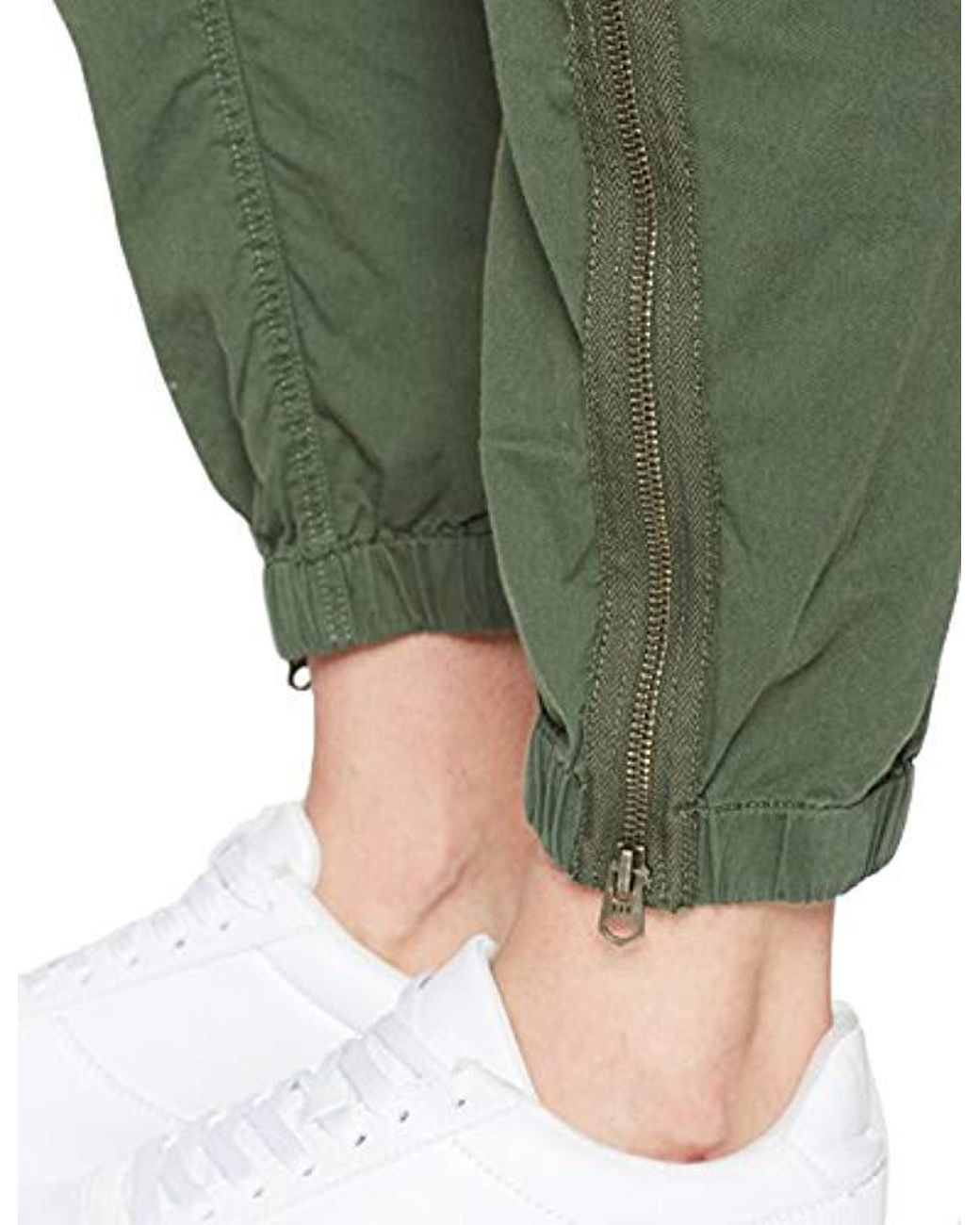 G-Star RAW Army-b Radar Mix Loose Cropped Trousers in Green | Lyst UK