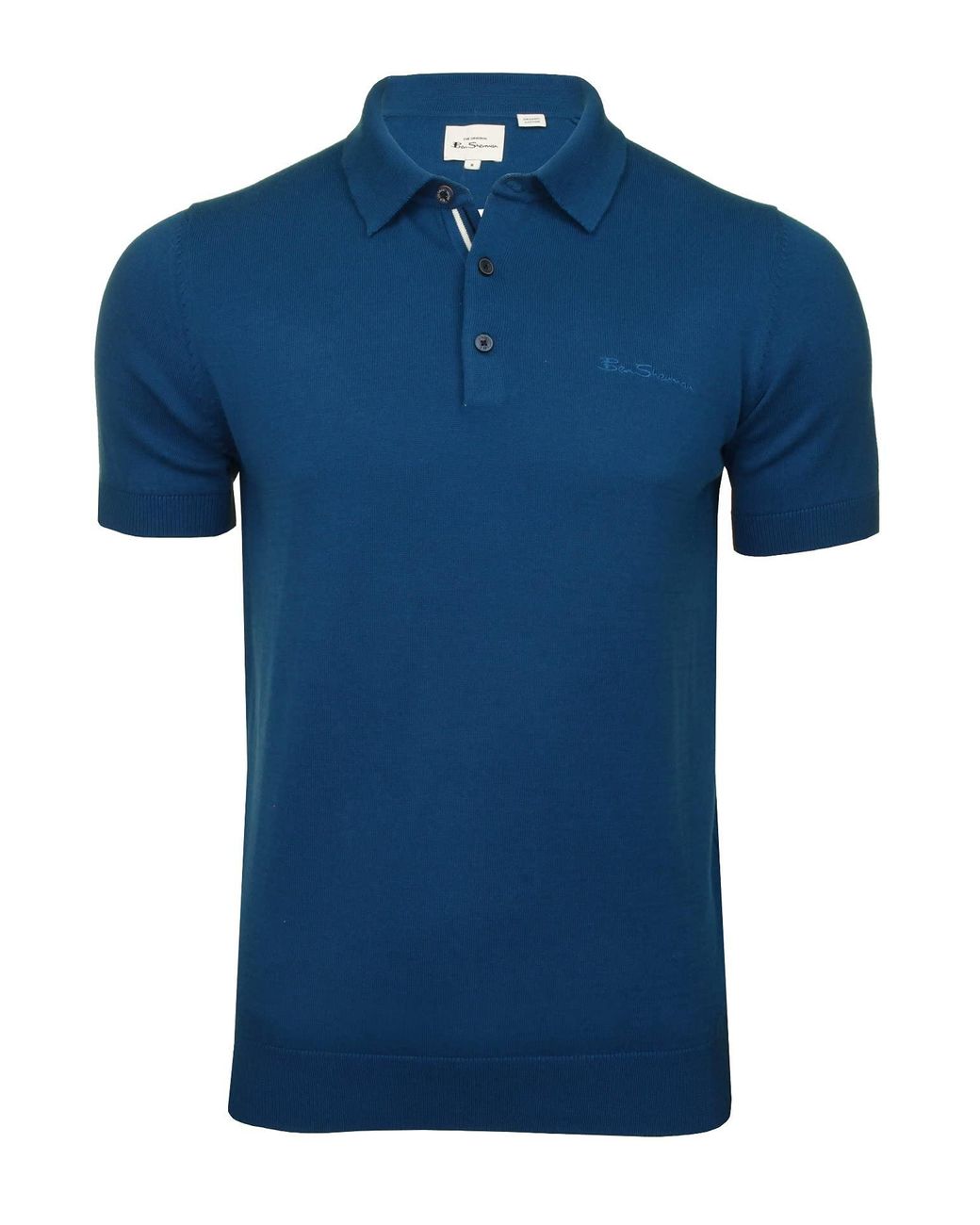 Ben Sherman S Petrol Polo Shirt Sml in Blue for Men | Lyst UK