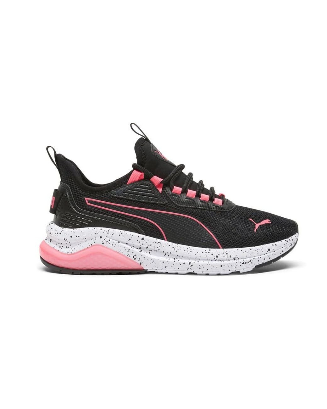 PUMA Womens Amplifier Speckle Lace Up Sneakers Shoes Casual