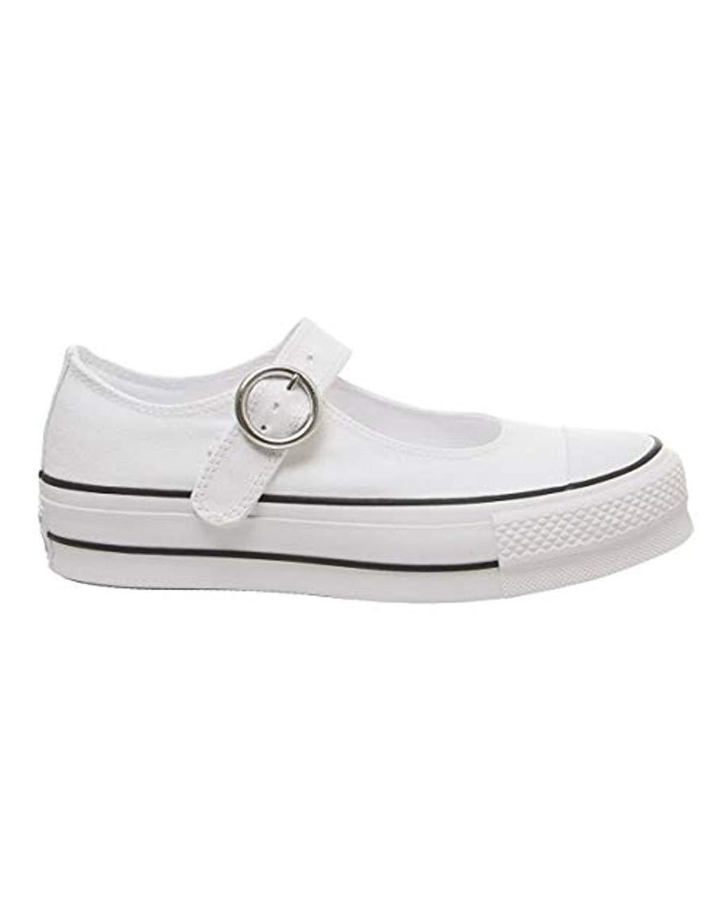 Converse mary jane platform shoes deals