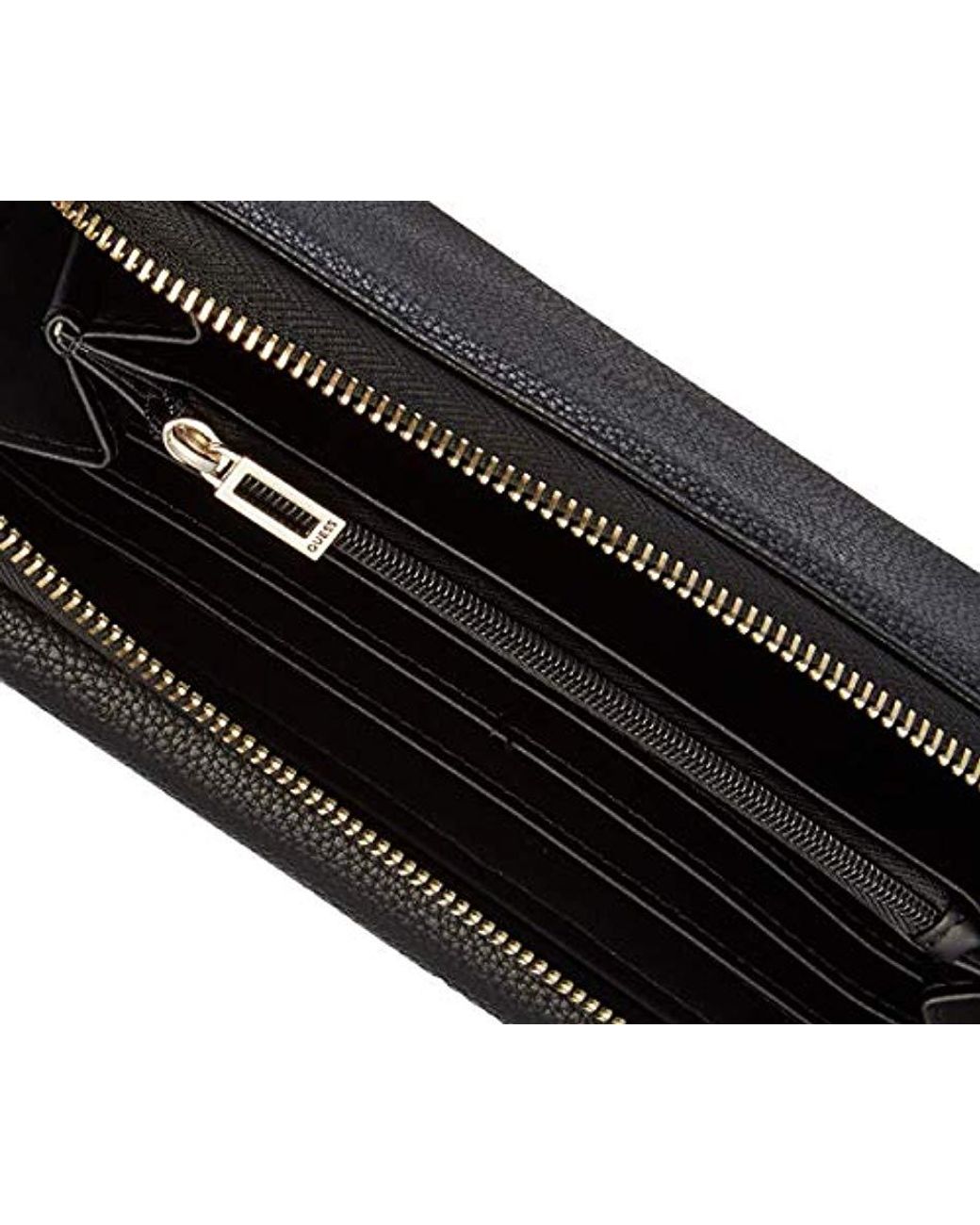 W x H x L 21x10x2 cm Guess Kamryn SLG Large Zip Around Portafoglio Donna