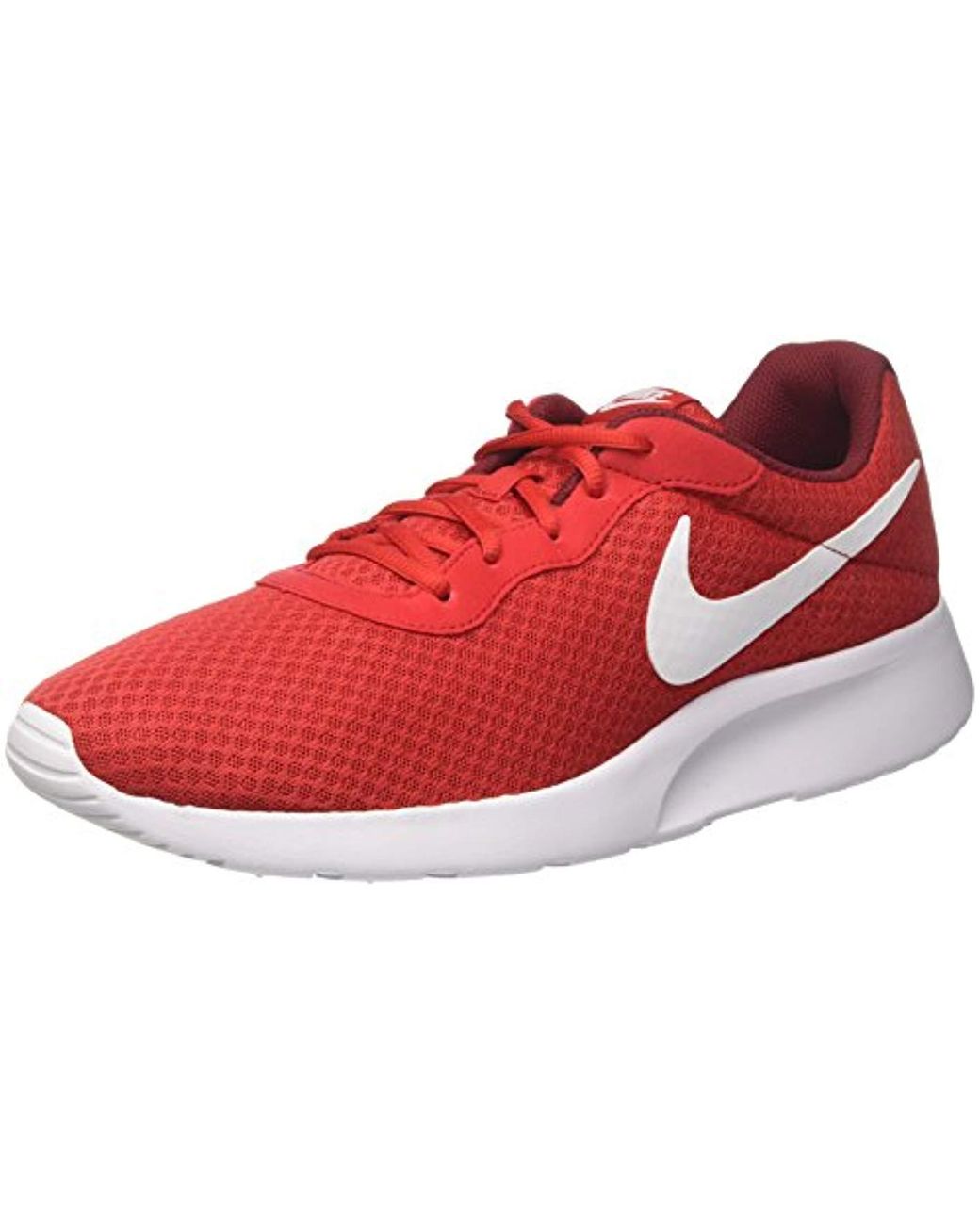 nike tanjun mens red