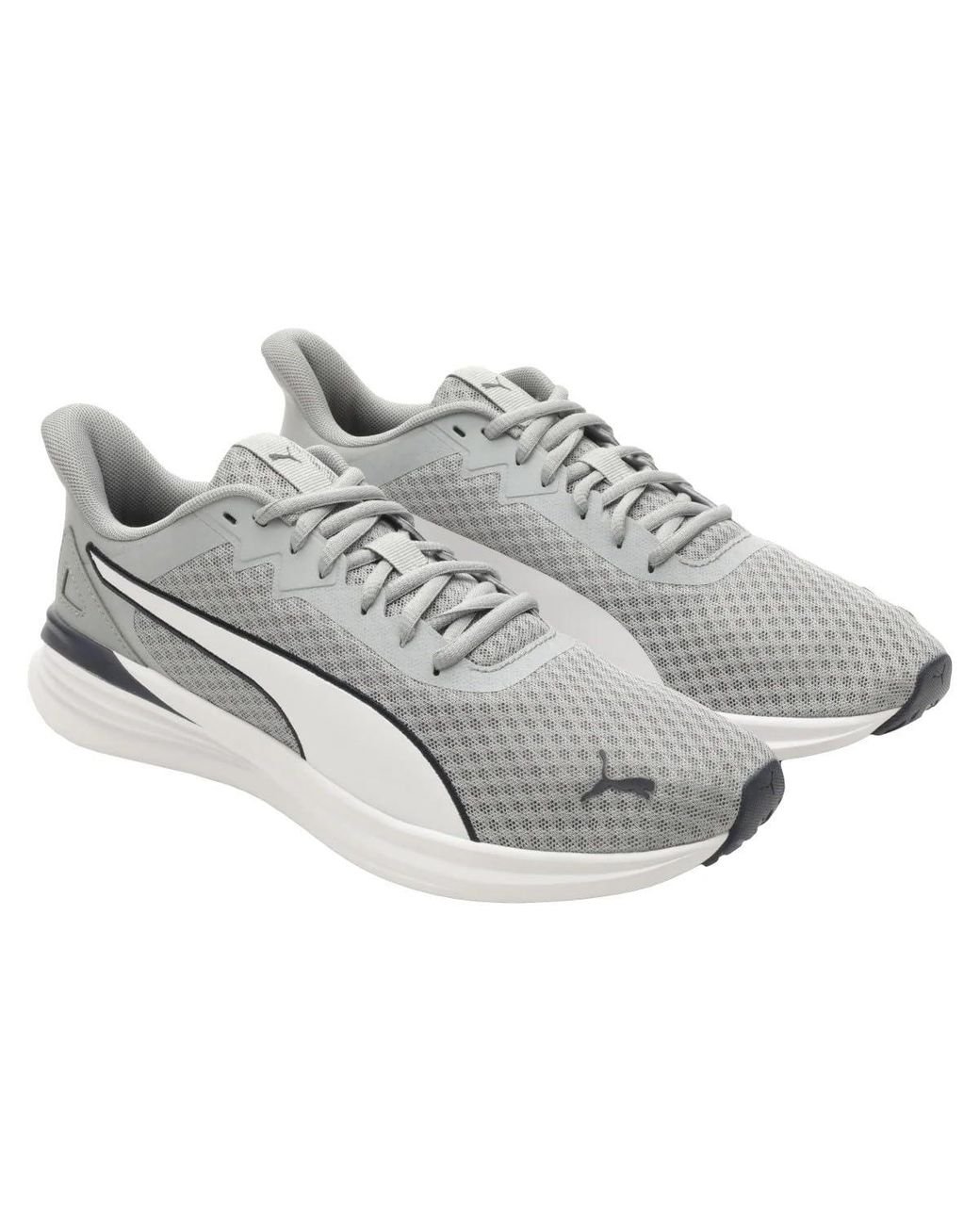 PUMA Mens Transport Modern Running Sneakers Shoes Grey, Grey,