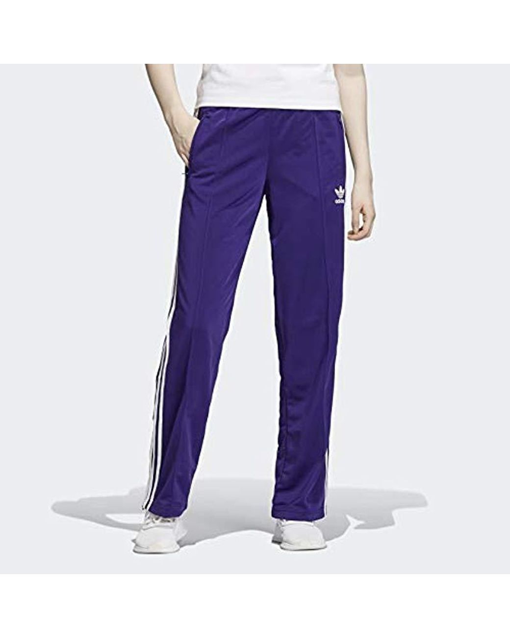 navigatie Verschuiving in stand houden adidas Originals Firebird Mid-rise Track Pants in Purple | Lyst