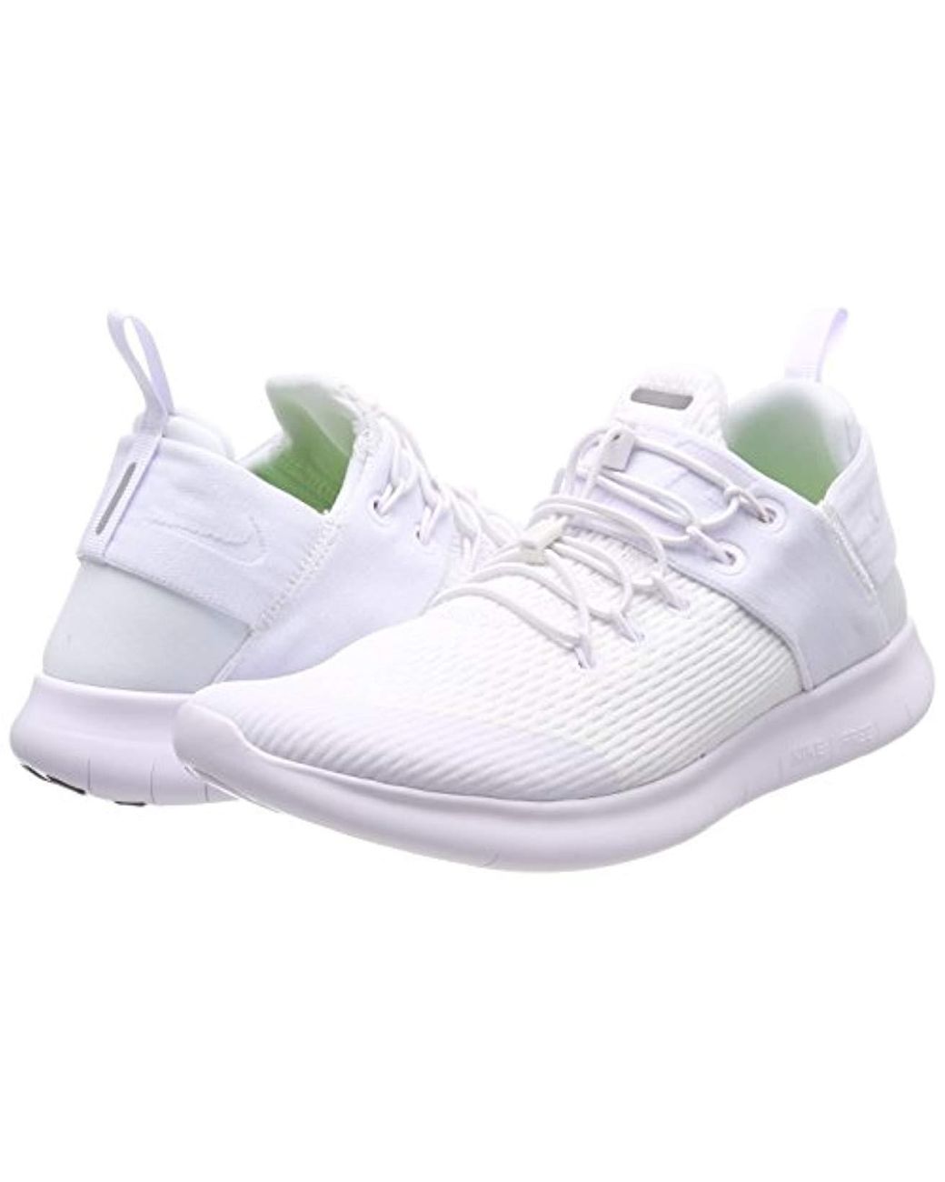 Nike Free Rn Commuter 2017 Women's Running Shoe In White