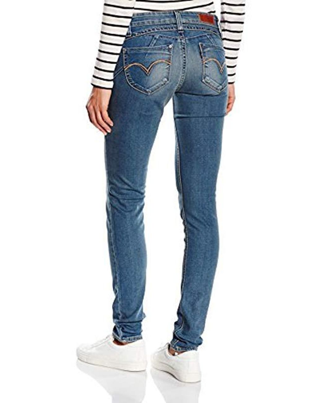 Levi's Revel Demi Curve Skinny Jeans in Blue | Lyst UK