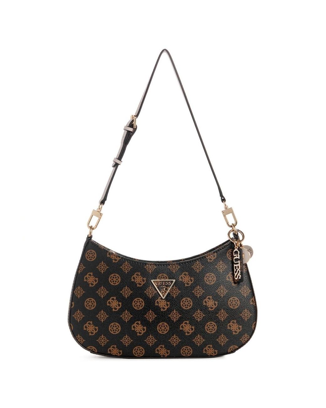Guess Noelle Schultertasche 29 cm in Natur | Lyst DE