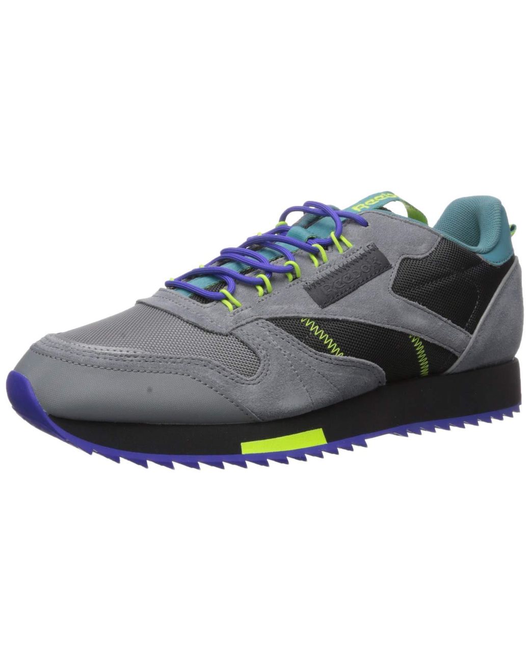Reebok Classic Leather Sneaker in Gray for Men - Save 64% - Lyst