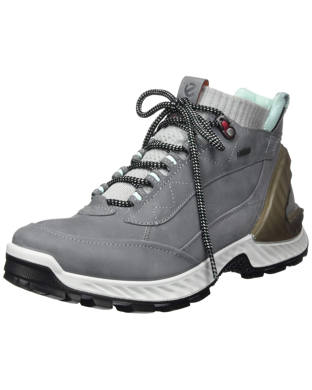 Ecco Womens Exohike High Gore-tex Hiking Boot in Gray - Lyst