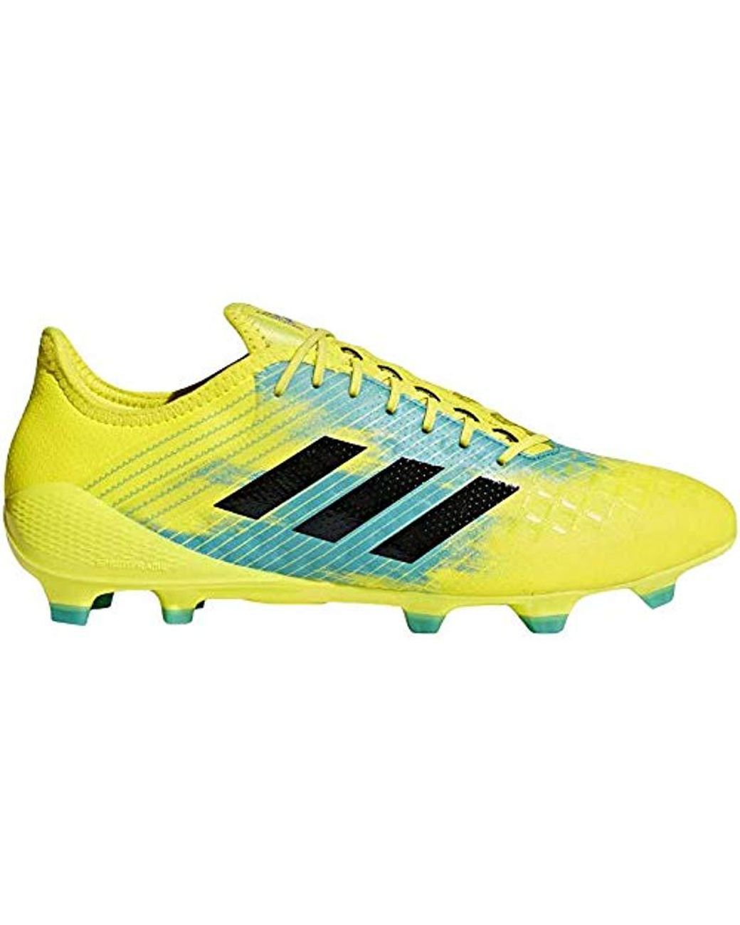 Adidas Lace Predator Malice Control Fg Rugby Shoes In Yellow For