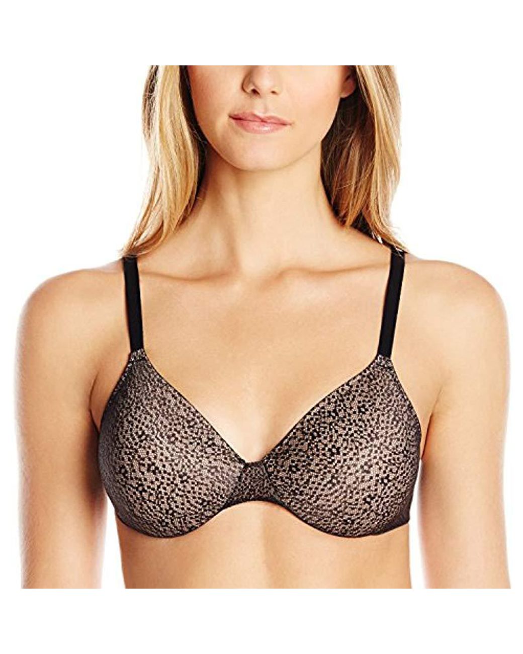 hanes women's concealing petals wirefree bra