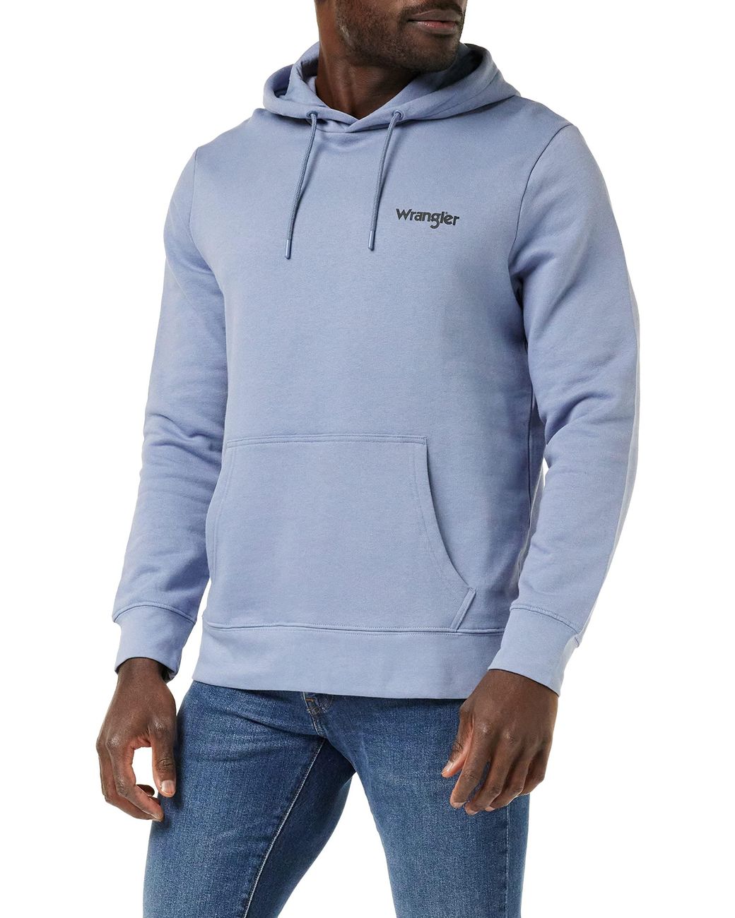 Wrangler Hoodie Sweatshirt in Blue for Men | Lyst UK