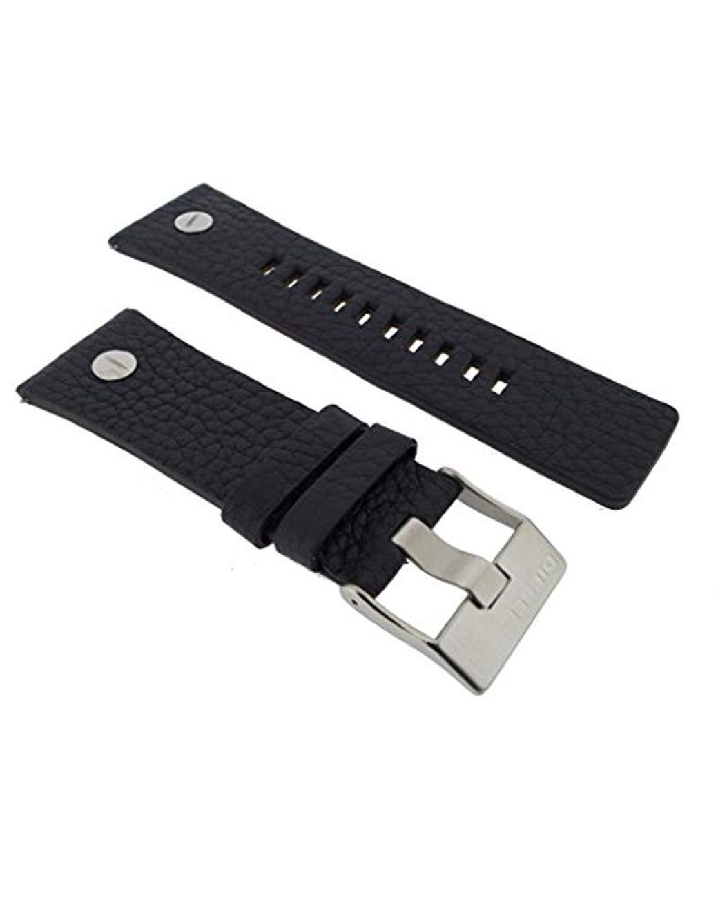 DZ7313 Bracelet de rechange d'origine pour montre en cuir – 28 mm – DIESEL  pour homme en coloris Noir | Lyst