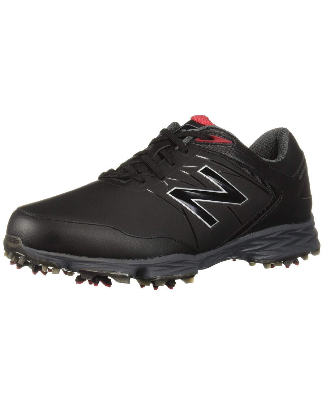 New Balance Leather Striker Waterproof Spiked Comfort Golf Shoe in