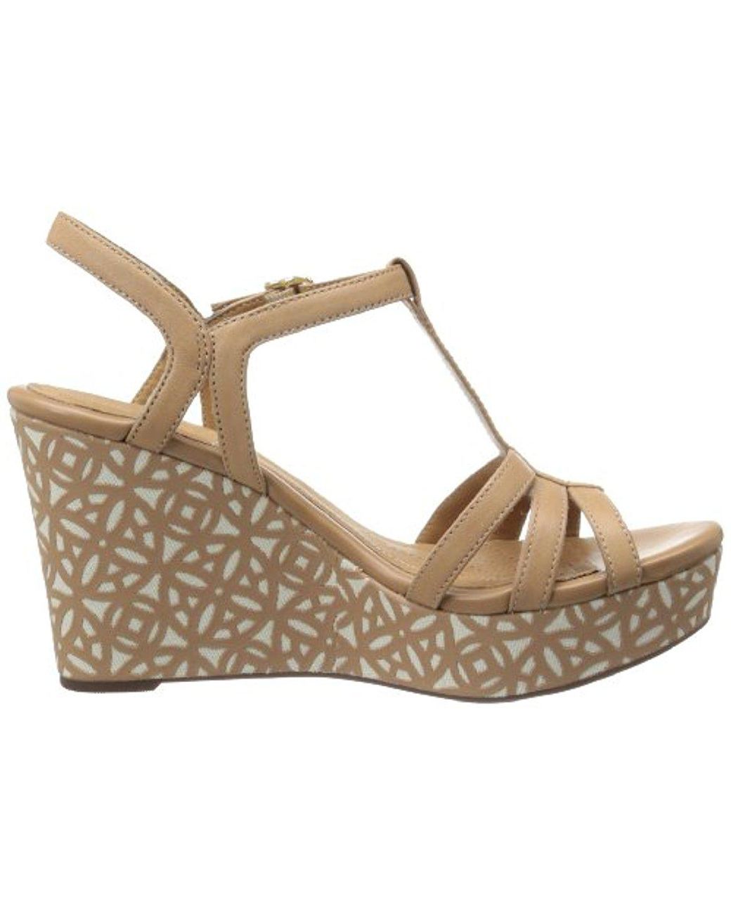 clarks women's amelia avery wedge sandal