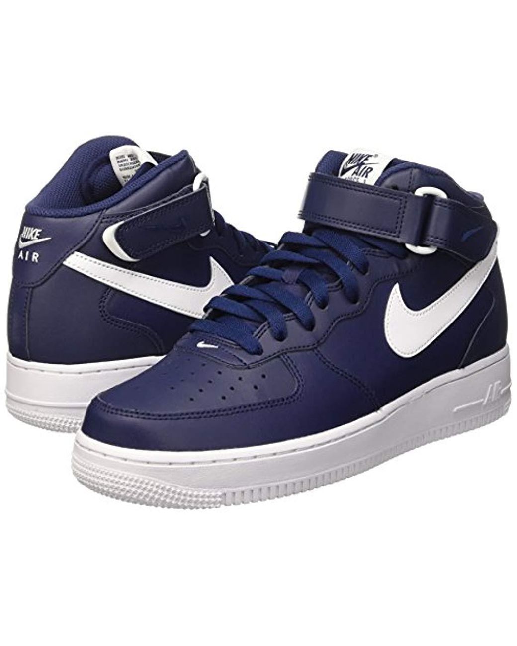 nike air force 1 mid 07 navy blue