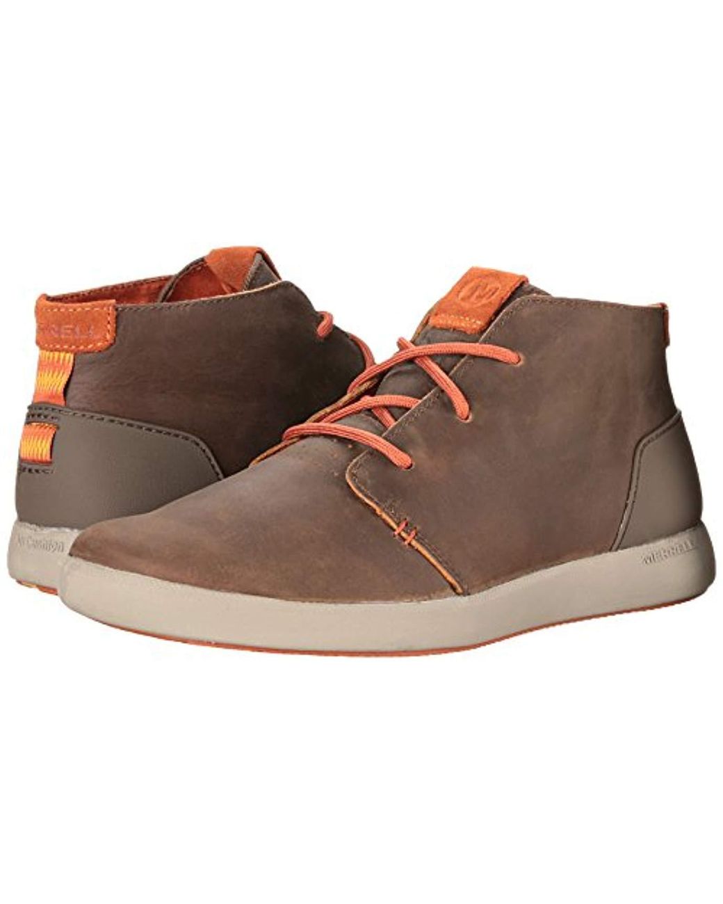 Merrell Freewheel Chukka Ankle Boots in Brown for Men | Lyst UK