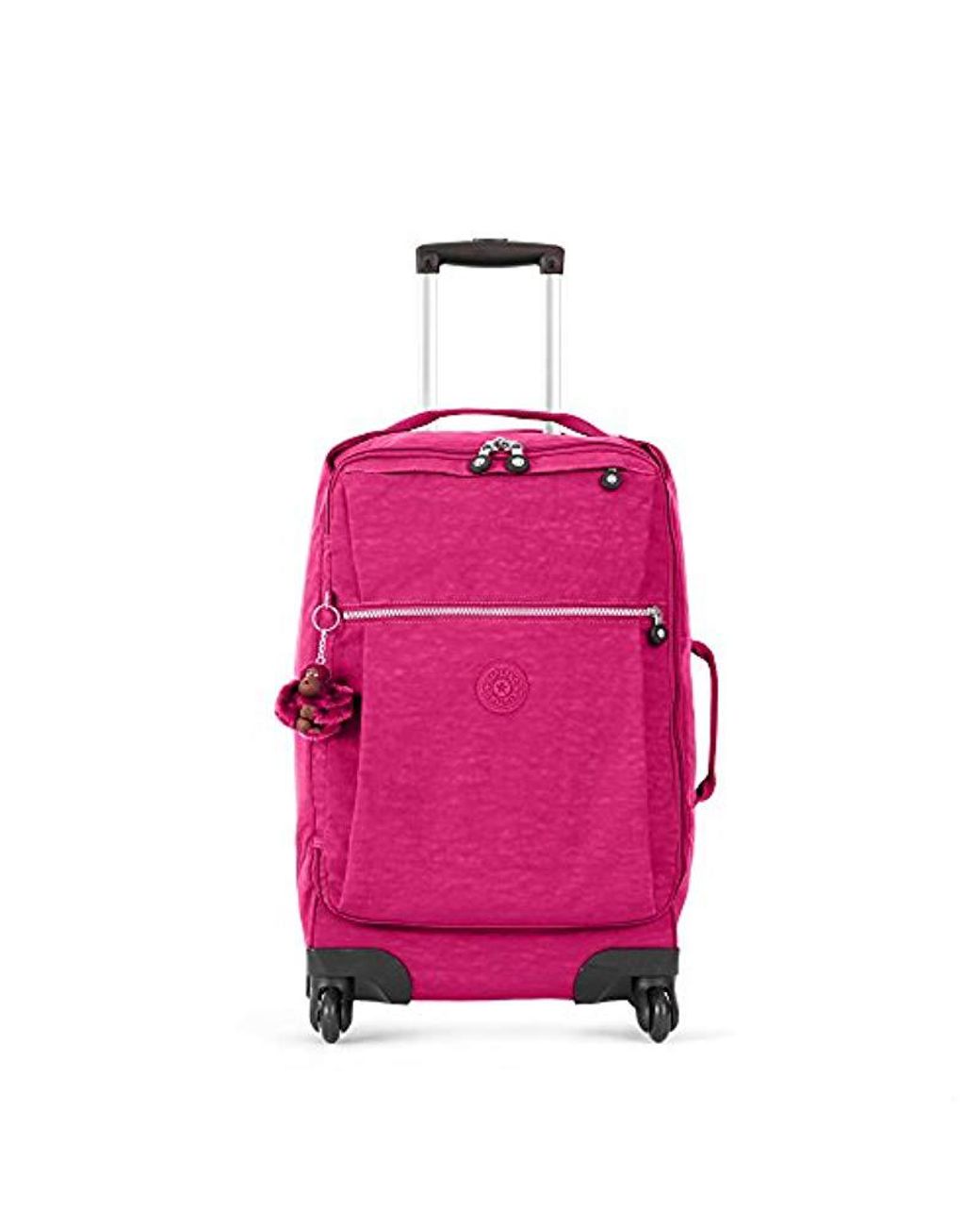 Kipling Darcey Small Printed Wheeled Luggage in Pink | Lyst