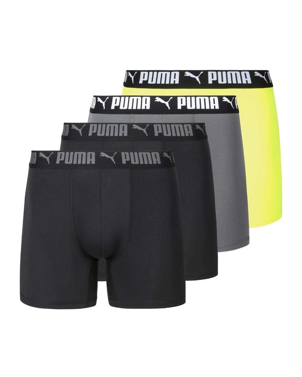 PUMA 4 Pack Performance Boxer Briefs for Men Lyst