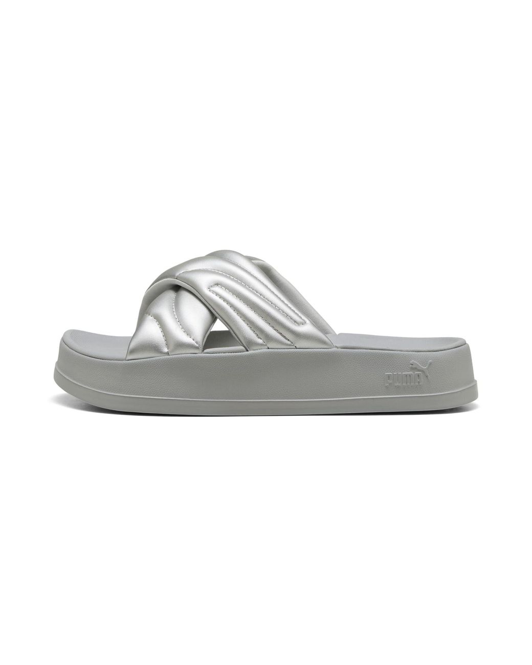 PUMA Leadcat Platform Slide Sandal Aged Silver-gray Echo Lyst