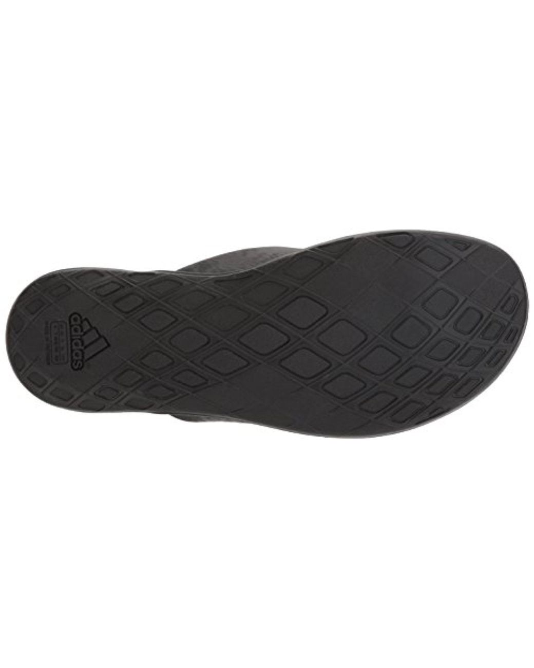 adidas Cloudfoam One Y W Flip-flop in Black | Lyst