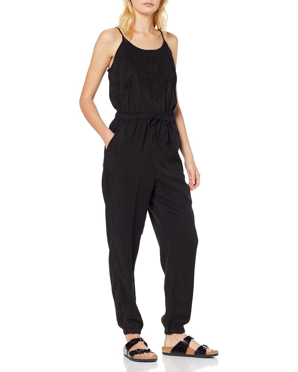 Superdry Eden Linen Jumpsuit Mono para Mujer