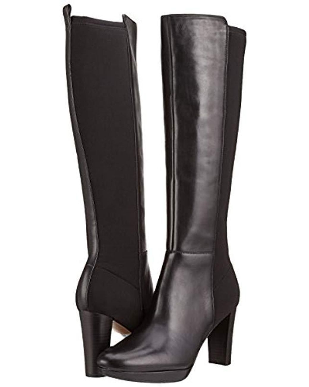 Clarks 's Kendra Glove Long Boots in Black | Lyst UK