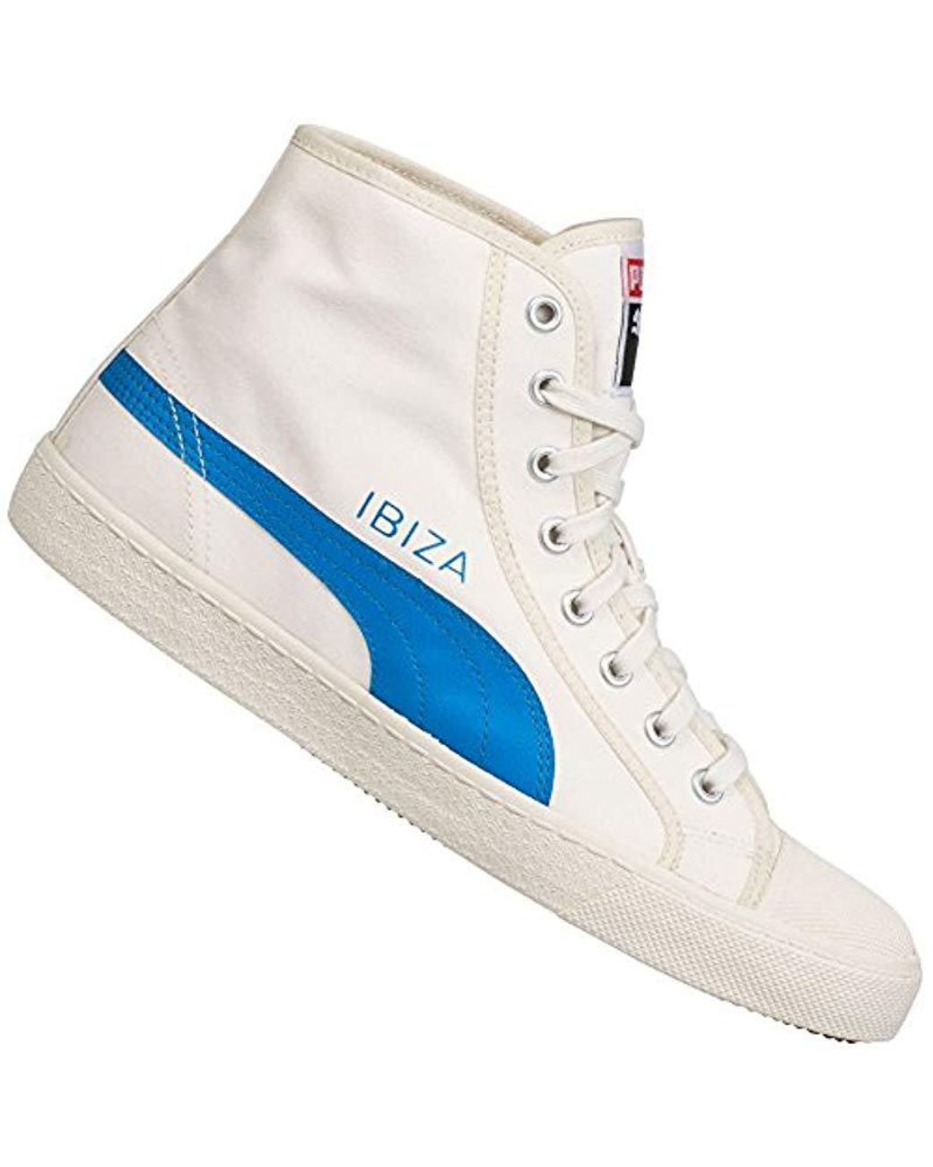 PUMA Leather Ibiza Mid, Unisex-adults' High-top Trainers in Blue for Men |  Lyst UK