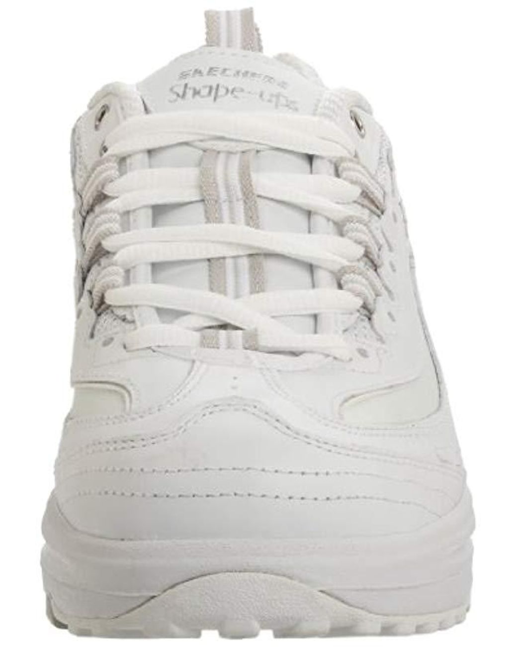 Skechers Shape-ups Metabolize Fitness Shoe in White | Lyst UK
