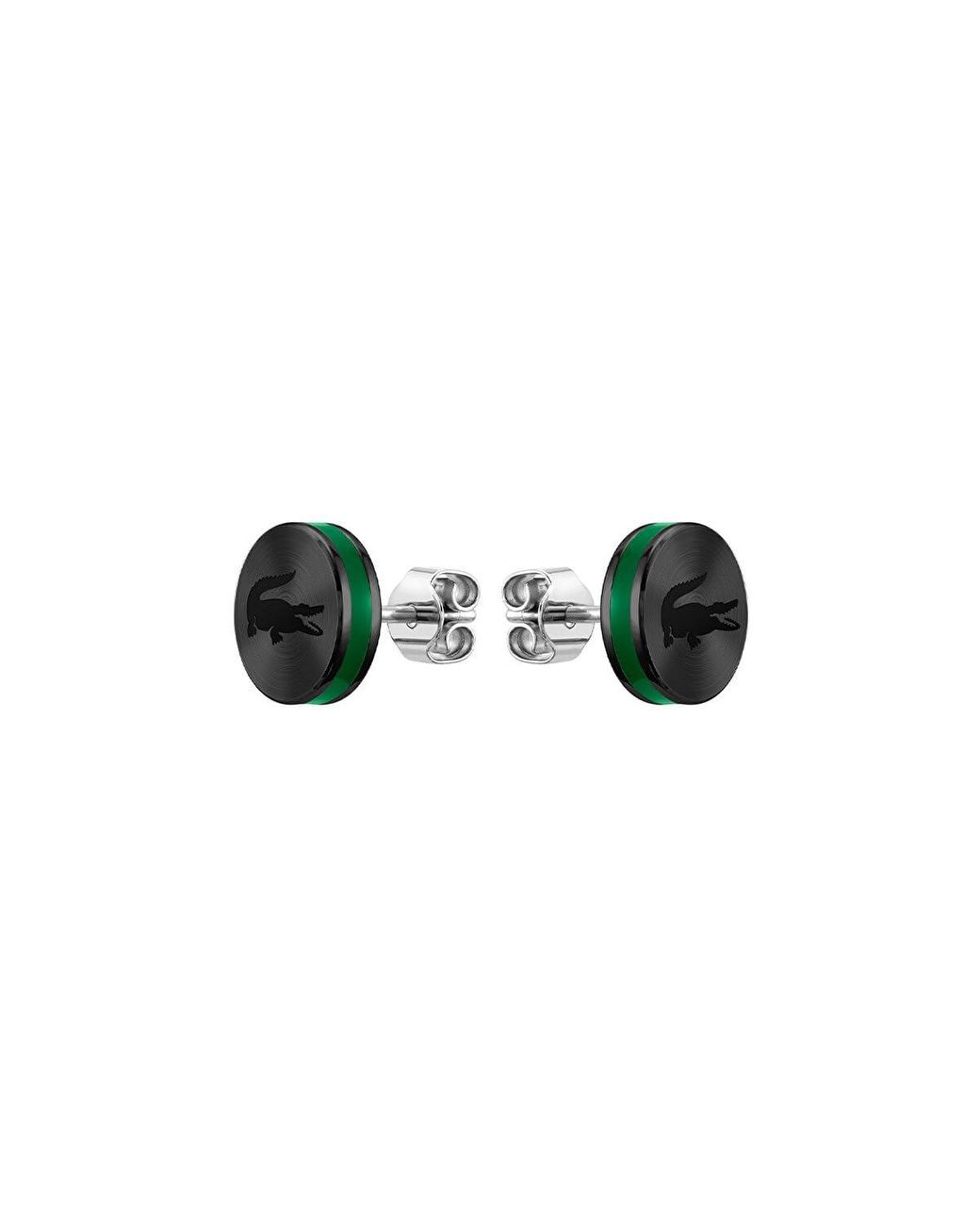 lacoste-black-Pendientes-de-