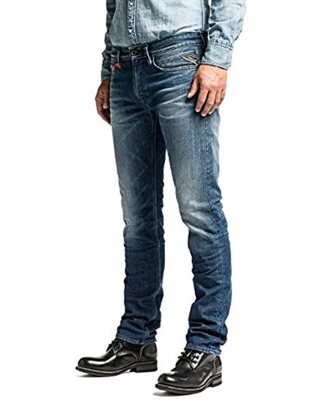 Jeto m966 Skinny Jeans pour Homme Replay pour homme en coloris Bleu | Lyst