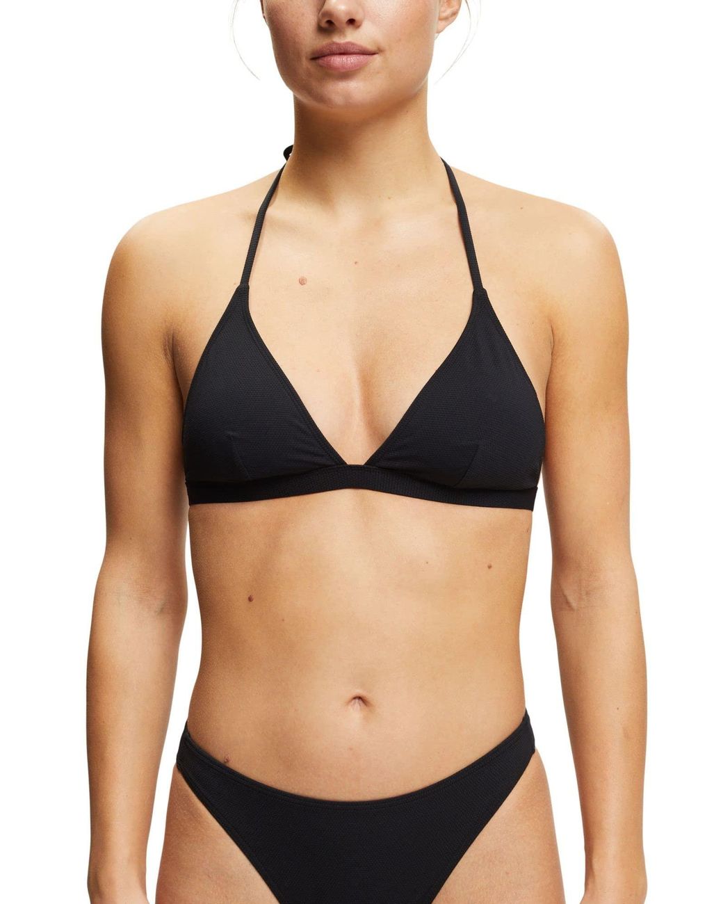 Esprit Hamptons Beach Ay Rcs Pad Holders Bikini in Black Lyst UK