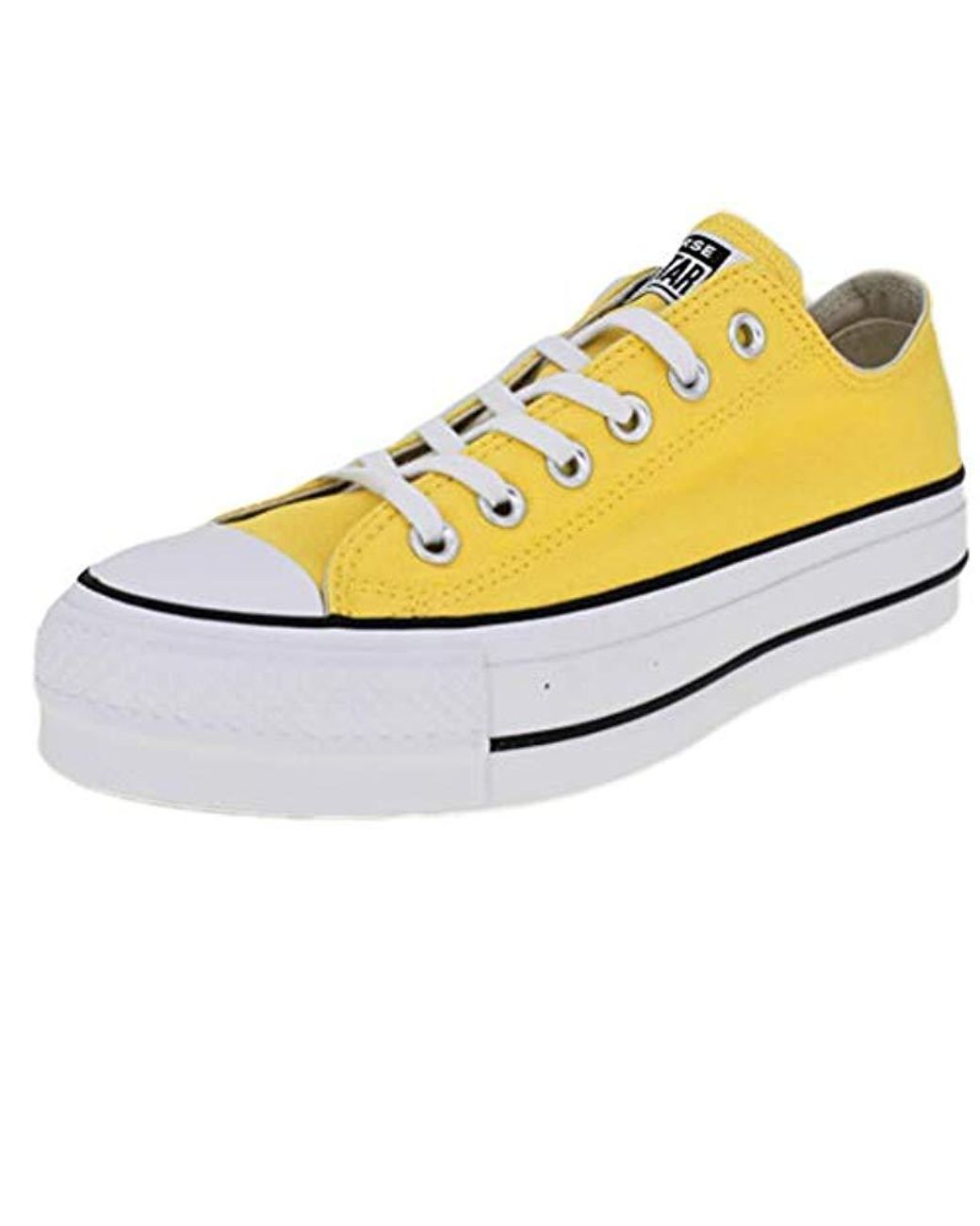 Converse Chuck Taylor All Star Lift Womens Butter Yellow Ox Trainers | Lyst