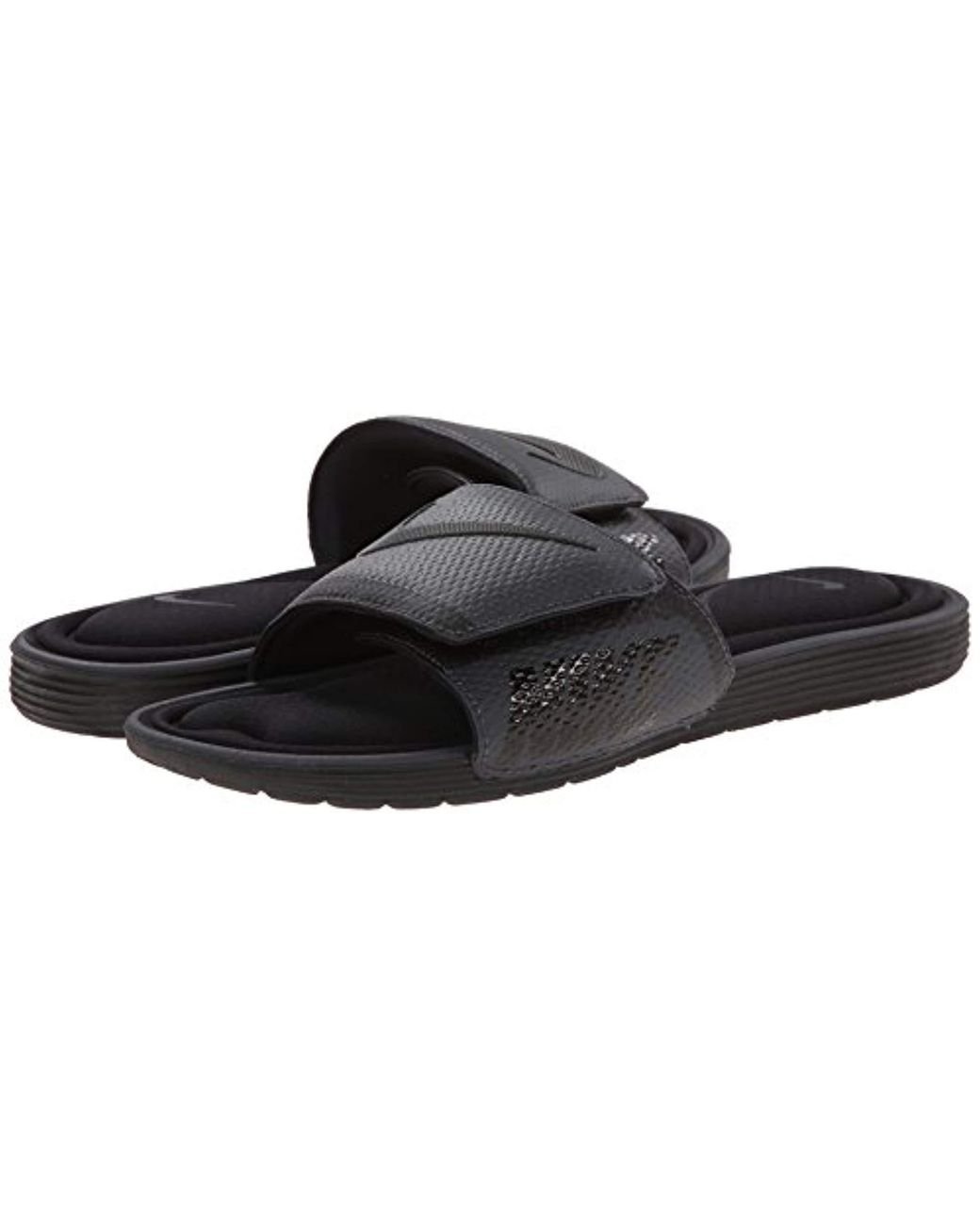 is lotteri shuffle Nike Solarsoft Comfort Slide Sandal in Black for Men | Lyst UK