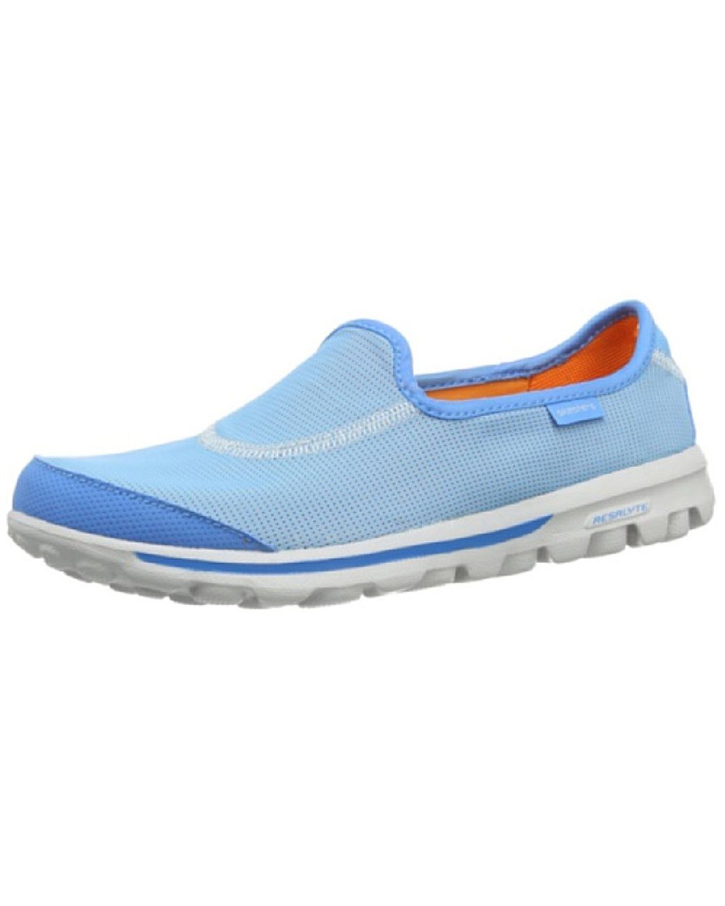 Skechers Performance Go Walk Recovery Slip-on in Blue/Orange (Blue) | Lyst