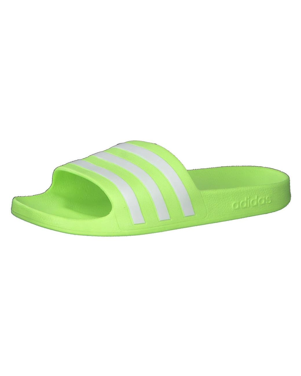 adidas Adilette Aqua Gymnastics Shoe in Green | Lyst UK